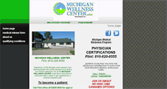 Desktop Screenshot of michiganwellnesscenter.com